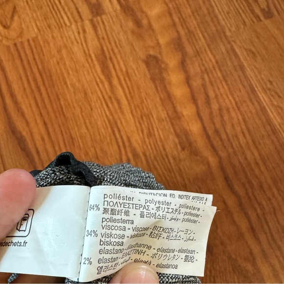 Zara Barrel Fit Elastic Waistband Pants - Picture 6 of 6